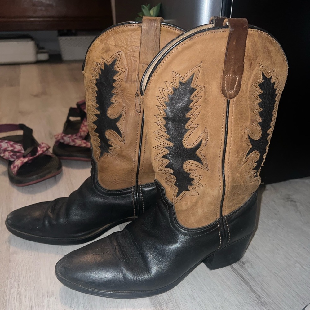Pocono Western Leather Boots